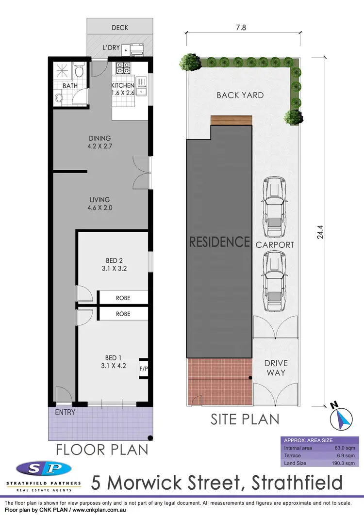 Floorplan of Homely house listing, 5 Morwick Street, Strathfield NSW 2135