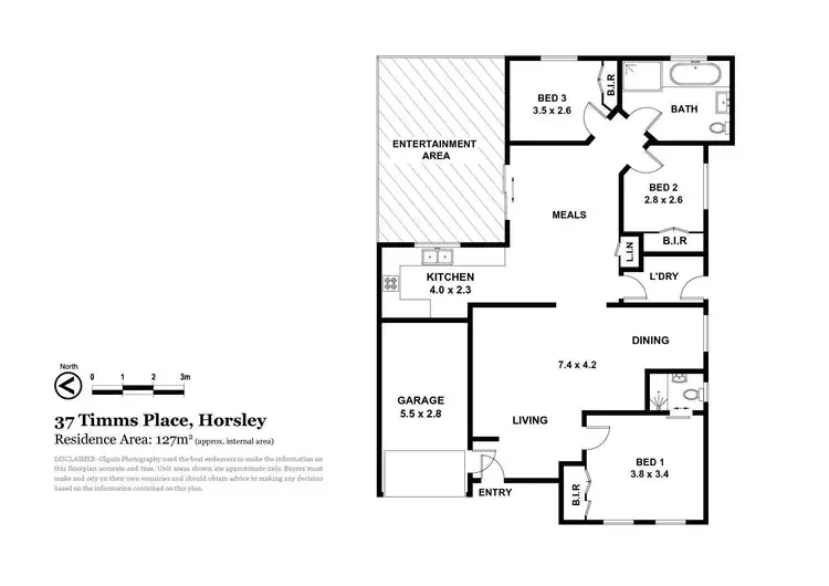 Floorplan of Homely house listing, 37 Timms Place, Horsley NSW 2530