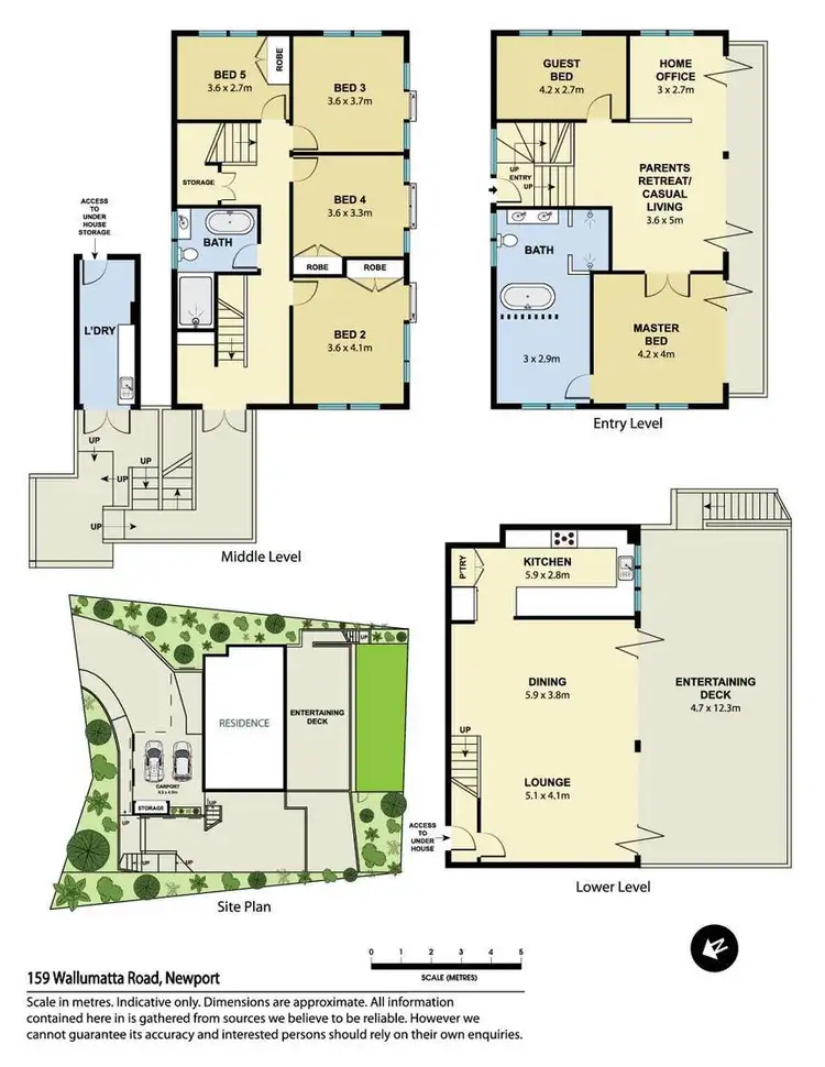 Floorplan of Homely house listing, 159 Wallumatta Road, Newport NSW 2106