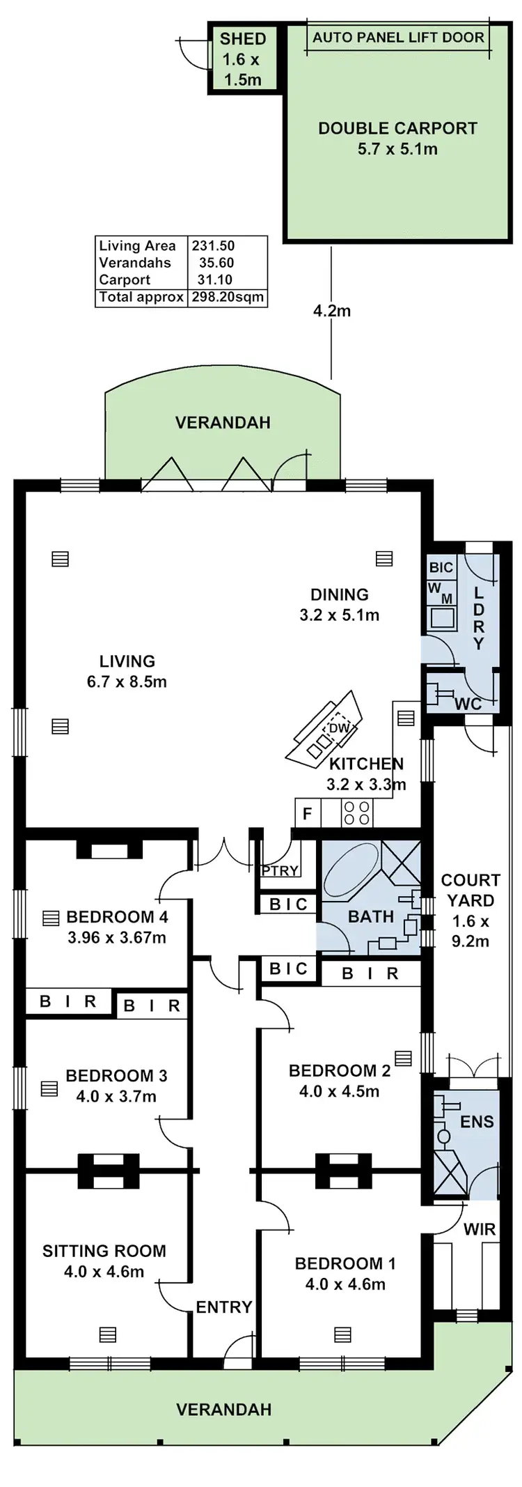 Floorplan of Homely house listing, 31 Seventh Avenue, St Peters SA 5069