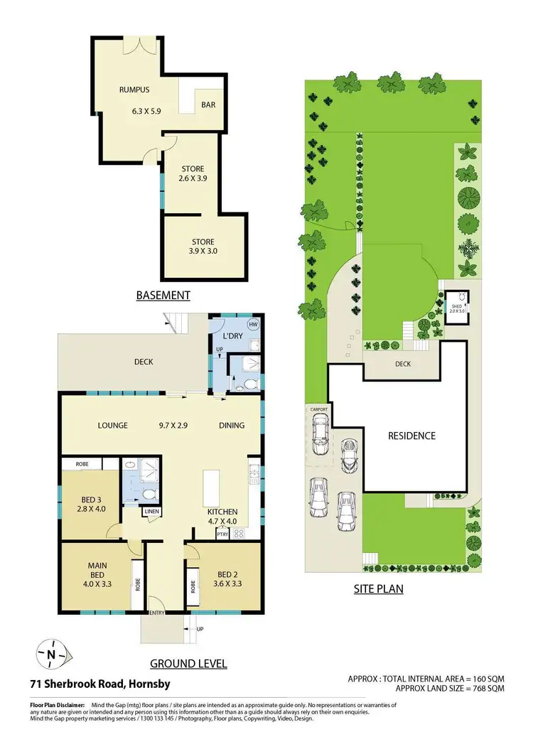 Floorplan of Homely house listing, 71 Sherbrook Road, Hornsby NSW 2077