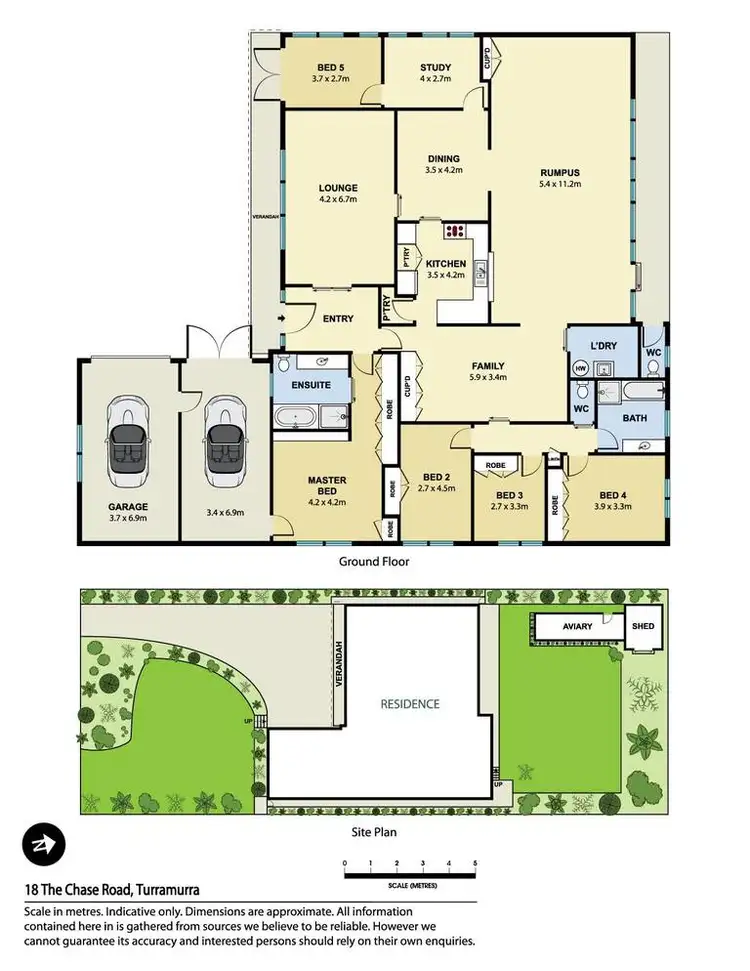 Floorplan of Homely house listing, 18 The Chase Road, Turramurra NSW 2074