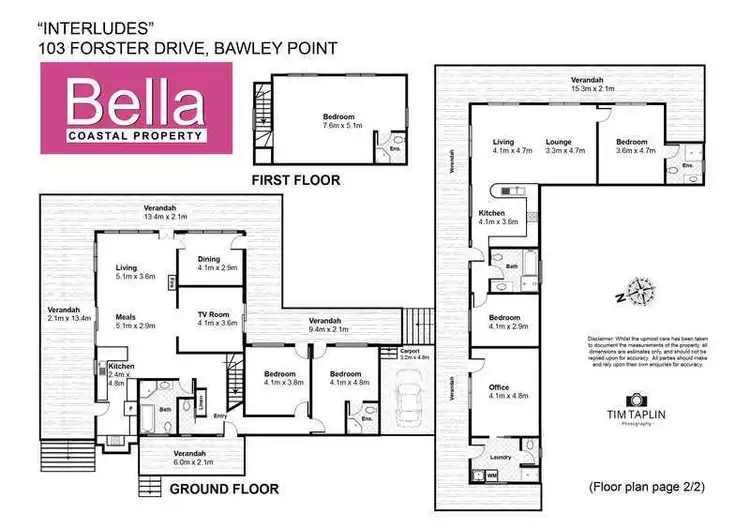 Floorplan of Homely rural property listing, 103 Forster Drive, Bawley Point NSW 2539