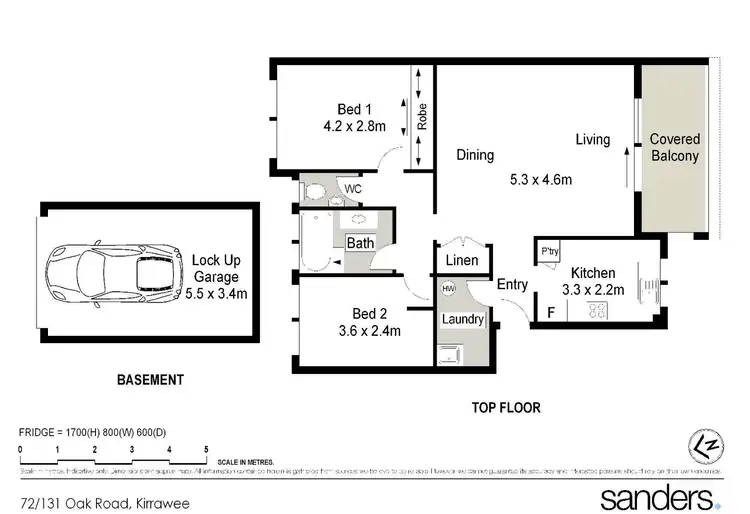 Floorplan of Homely apartment listing, 72/131 Oak Road, Kirrawee NSW 2232
