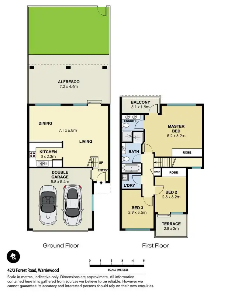 Floorplan of Homely townhouse listing, 42/2 Forest Road, Warriewood NSW 2102