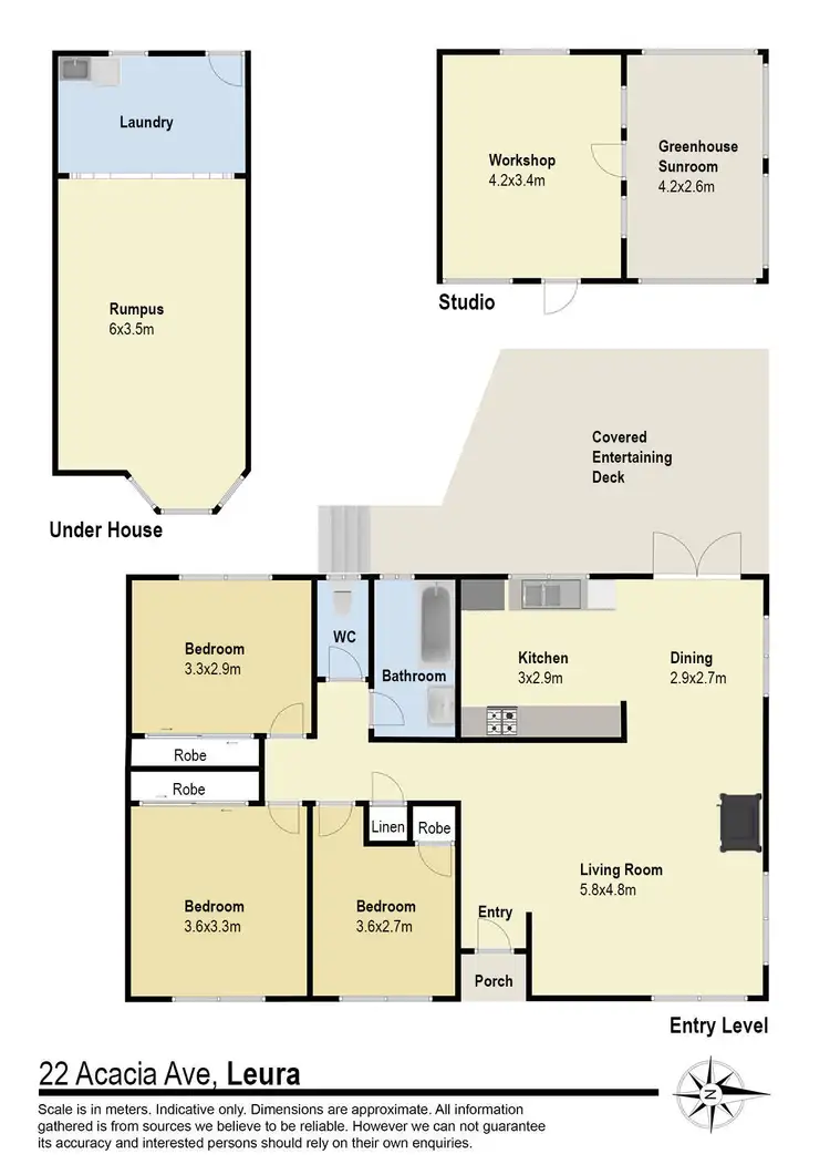 Floorplan of Homely house listing, 22 Acacia Avenue, Leura NSW 2780
