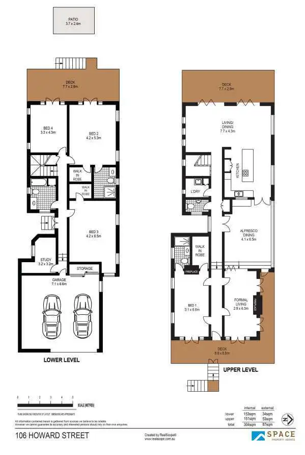 Floorplan of Homely house listing, 106 Howard Street, Paddington QLD 4064