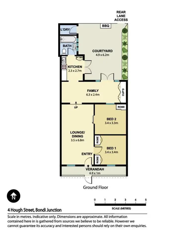 Floorplan of Homely house listing, 4 Hough Street, Bondi Junction NSW 2022