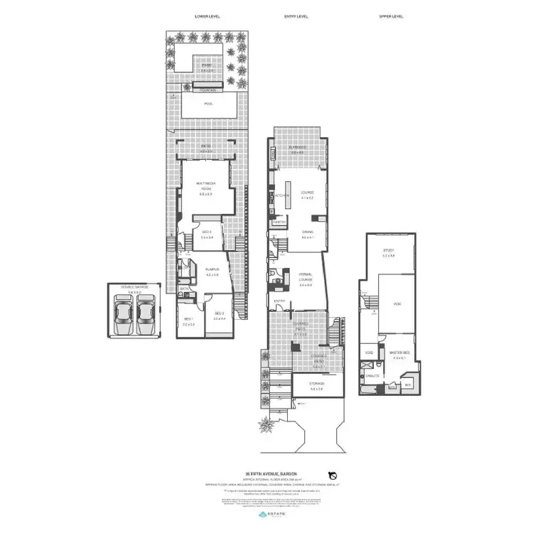 Floorplan of Homely house listing, 26 Fifth Avenue, Bardon QLD 4065