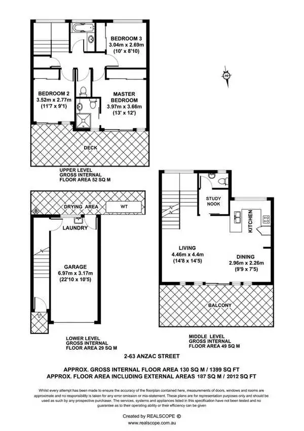 Floorplan of Homely townhouse listing, Unit 2/63 Anzac Road, Carina Heights QLD 4152