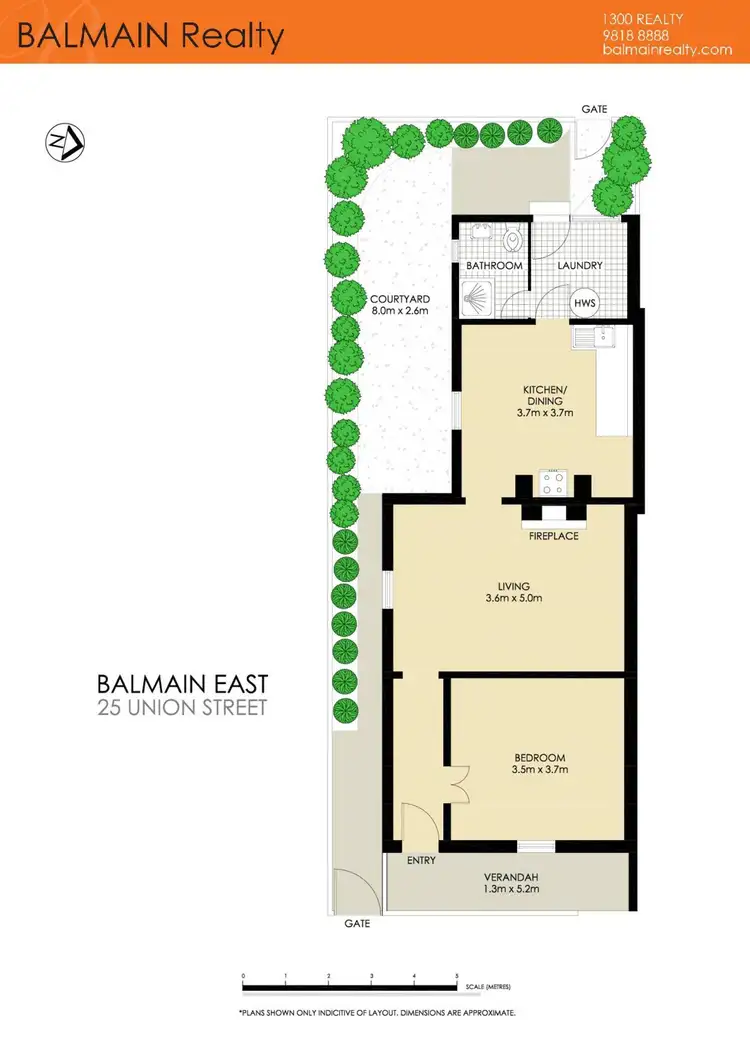 Floorplan of Homely house listing, 25 Union Street, Balmain East NSW 2041