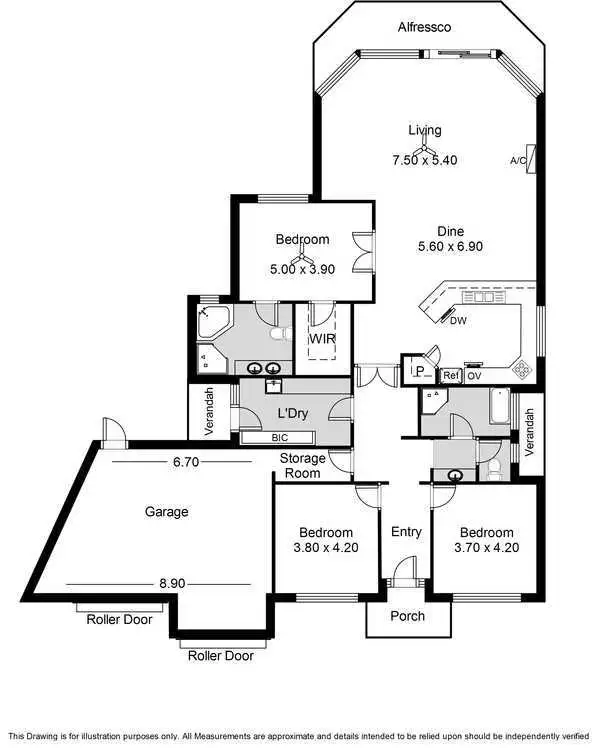 Floorplan of Homely house listing, 55 Matthew Flinders Drive, Encounter Bay SA 5211