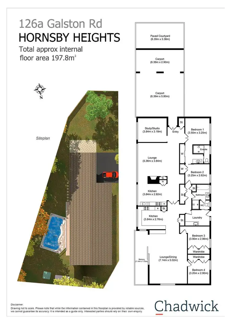 Floorplan of Homely house listing, 126A Galston Road, Hornsby Heights NSW 2077