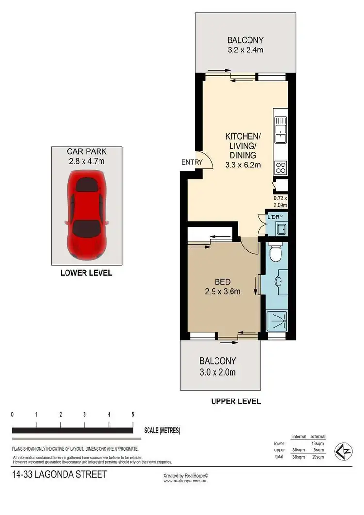 Floorplan of Homely apartment listing, 14/33 Lagonda Street, Annerley QLD 4103