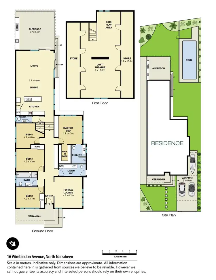 Floorplan of Homely house listing, 16 Wimbledon Avenue, North Narrabeen NSW 2101