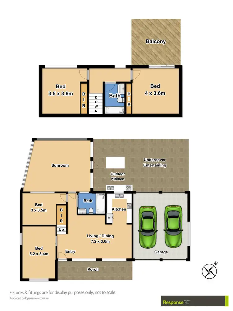 Floorplan of Homely house listing, 4 Sussex Place, Seven Hills NSW 2147