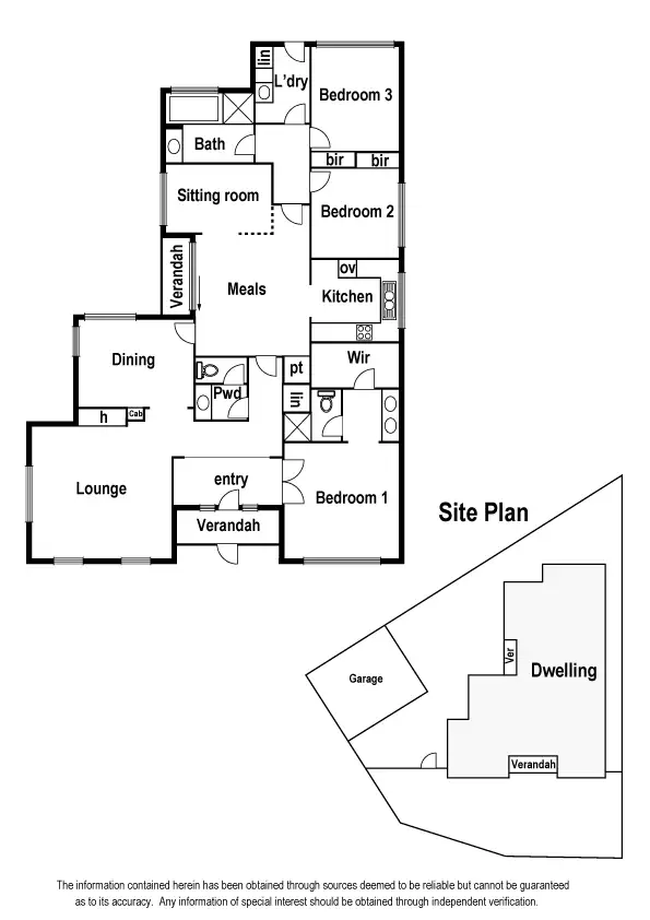 Floorplan of Homely house listing, 34 Alcock Street, Reservoir VIC 3073