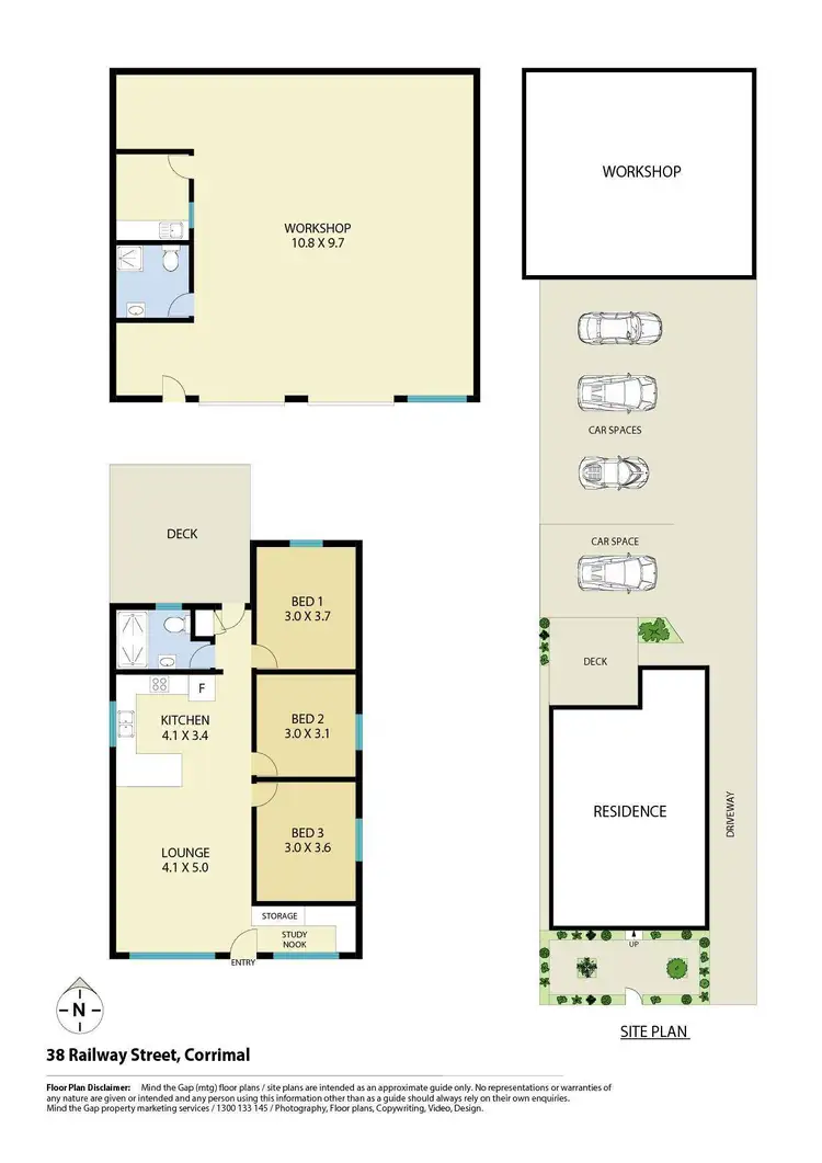 Floorplan of Homely house listing, 38 Railway Street, Corrimal NSW 2518