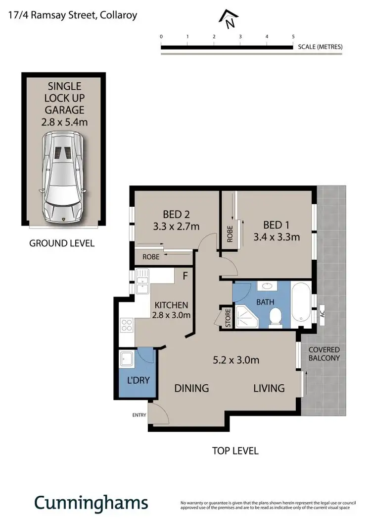 Floorplan of Homely apartment listing, 17/4 Ramsay Street, Collaroy NSW 2097