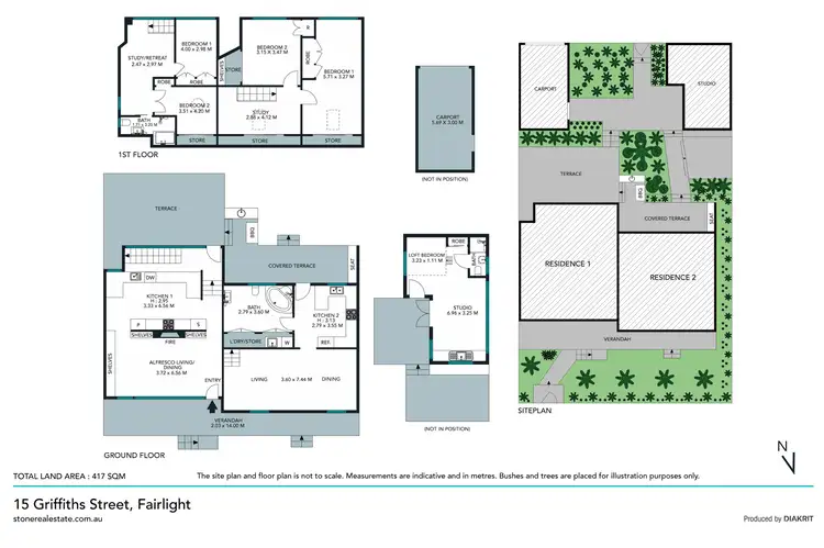 Floorplan of Homely house listing, 15 Griffiths Street, Fairlight NSW 2094