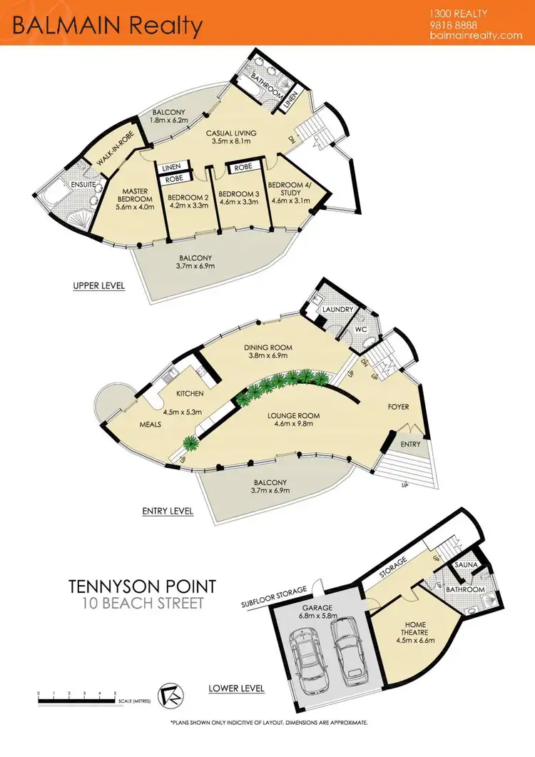 Floorplan of Homely house listing, 10 Beach Street, Tennyson Point NSW 2111