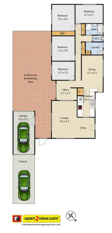 Floorplan of Homely house listing, 21 Agra Place, Riverstone NSW 2765