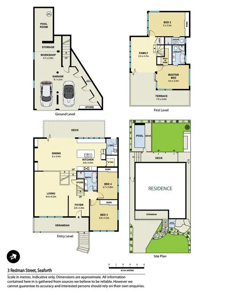 Floorplan of Homely house listing, 3 Redman Street, Seaforth NSW 2092