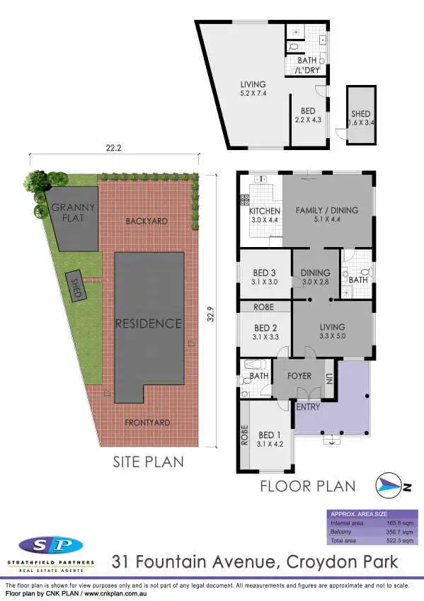 Floorplan of Homely house listing, 31 Fountain Avenue, Croydon Park NSW 2133