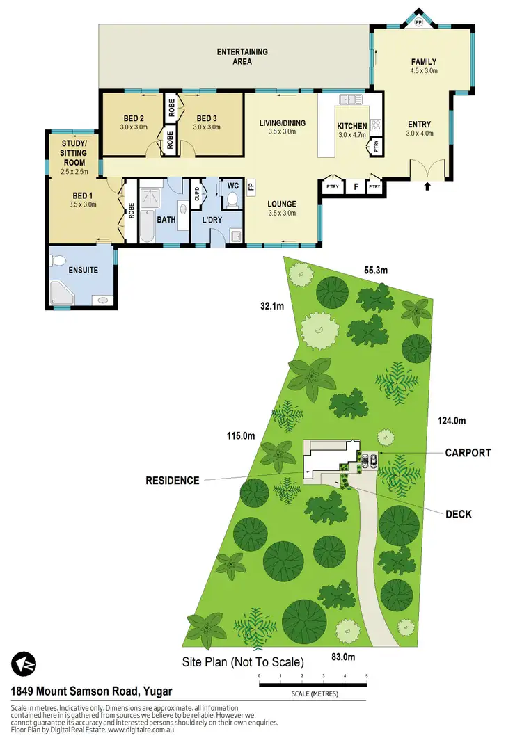 Floorplan of Homely house listing, 1849 Mount Samson Road, Yugar QLD 4520
