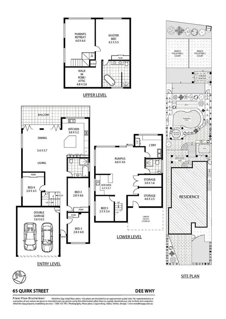 Floorplan of Homely house listing, 65 Quirk Street, Dee Why NSW 2099
