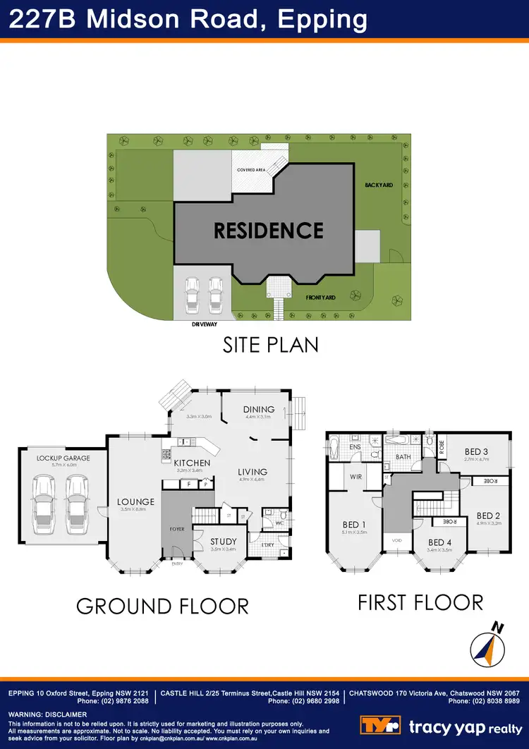 Floorplan of Homely house listing, 227B Midson Road, Epping NSW 2121