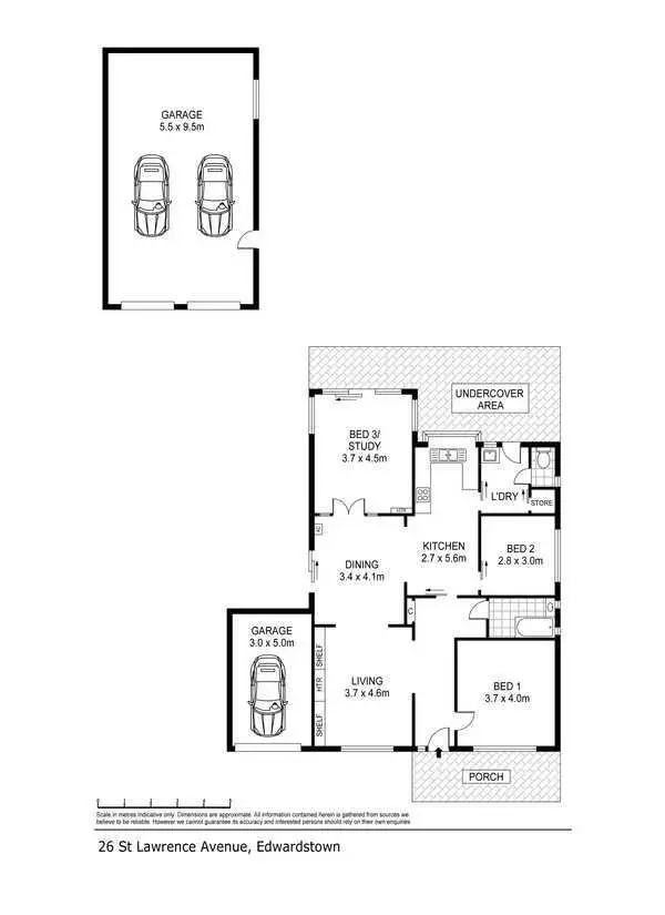 Floorplan of Homely house listing, 26 St Lawrence Avenue, Edwardstown SA 5039