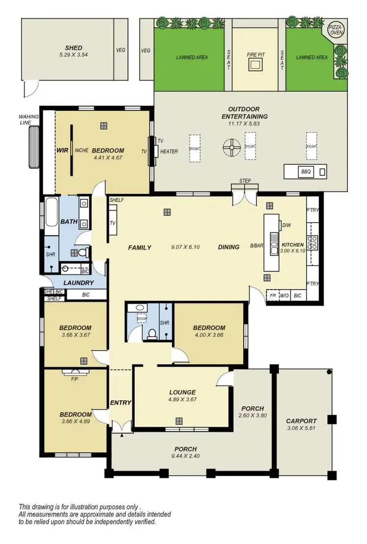 Floorplan of Homely house listing, 12 Almond Grove, Westbourne Park SA 5041