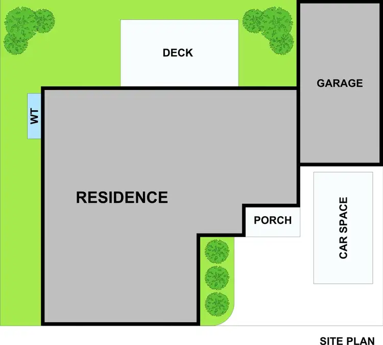 Floorplan of Homely townhouse listing, 2/148 Hilton Street, Glenroy VIC 3046