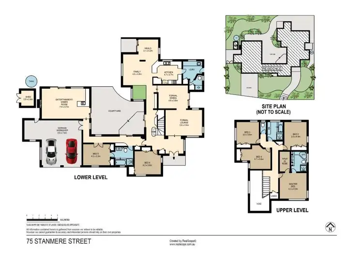 Floorplan of Homely house listing, 75 Stanmere Street, Carindale QLD 4152