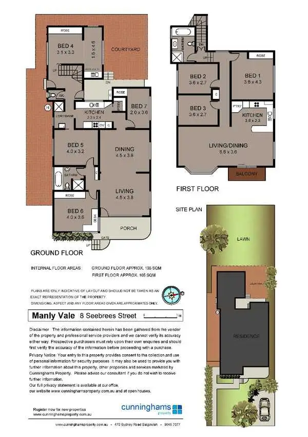 Floorplan of Homely house listing, 8 Seebrees Street, Manly Vale NSW 2093