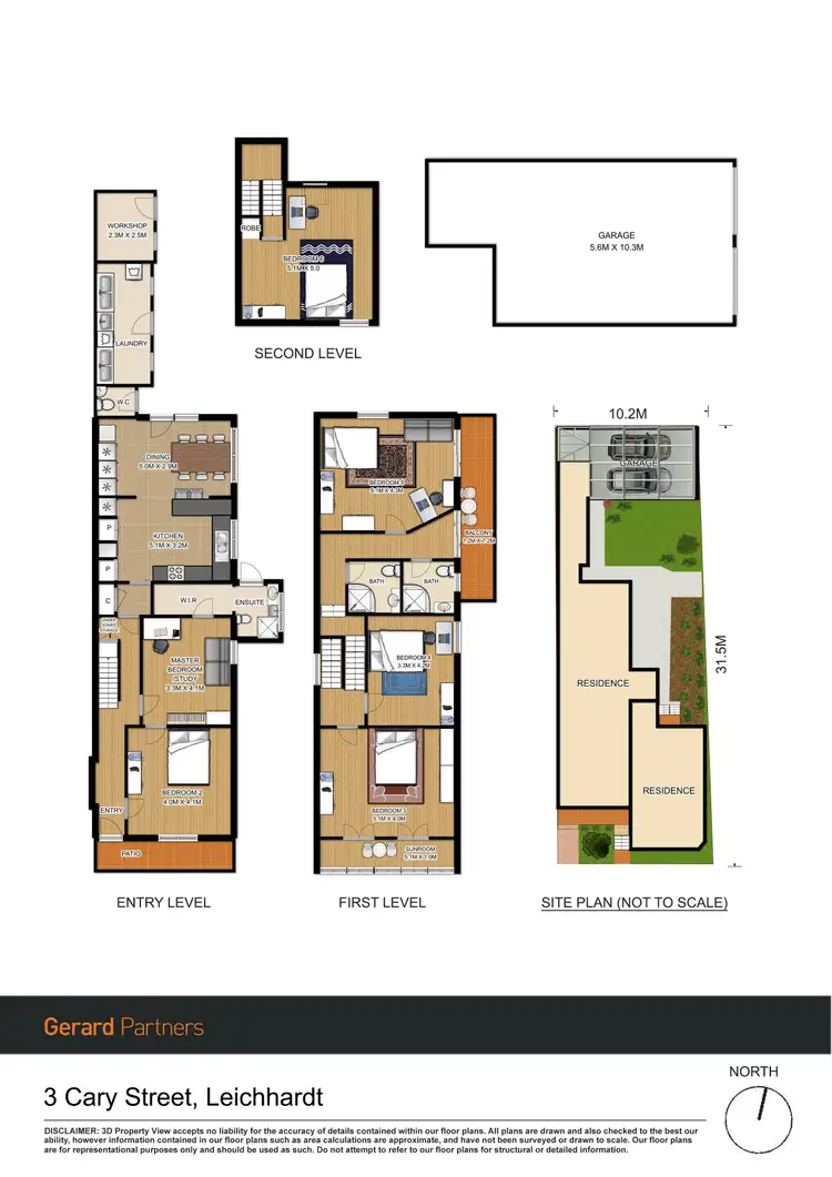 Floorplan of Homely house listing, 3&3A Cary Street, Leichhardt NSW 2040
