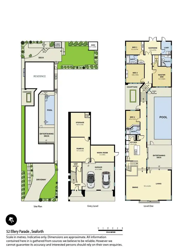 Floorplan of Homely house listing, 52 Ellery Parade, Seaforth NSW 2092