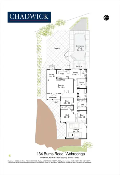 Floorplan of Homely house listing, 134 Burns Road, Turramurra NSW 2074