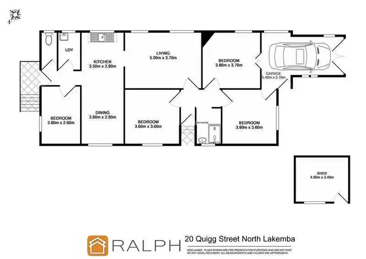 Floorplan of Homely house listing, 20 Quigg Street, Lakemba NSW 2195