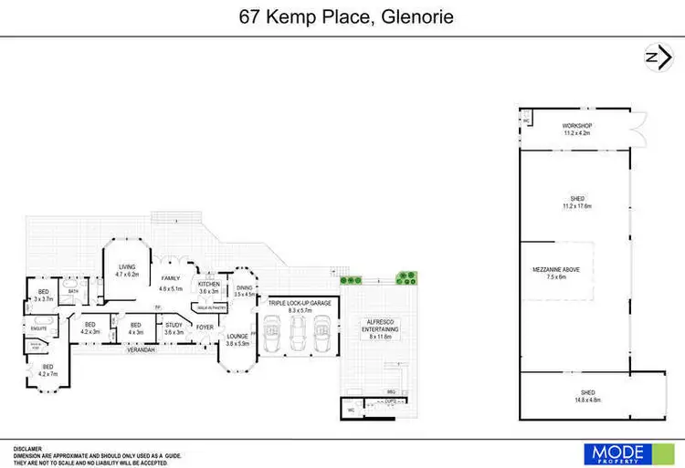 Floorplan of Homely house listing, 67 Kemp Place, Glenorie NSW 2157