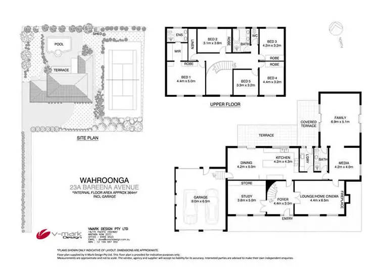Floorplan of Homely house listing, 23A Bareena Avenue, Wahroonga NSW 2076