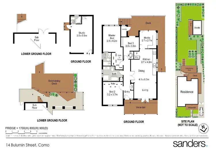 Floorplan of Homely house listing, 14 Bulumin Street, Como NSW 2226