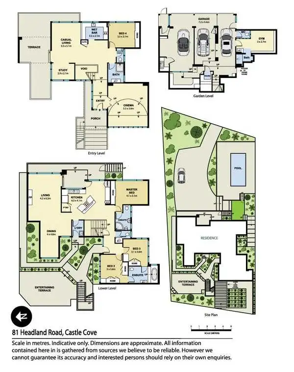 Floorplan of Homely house listing, 81 Headland Road, Castle Cove NSW 2069
