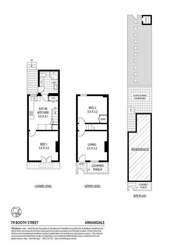 Floorplan of Homely house listing, 79 Booth Street, Annandale NSW 2038
