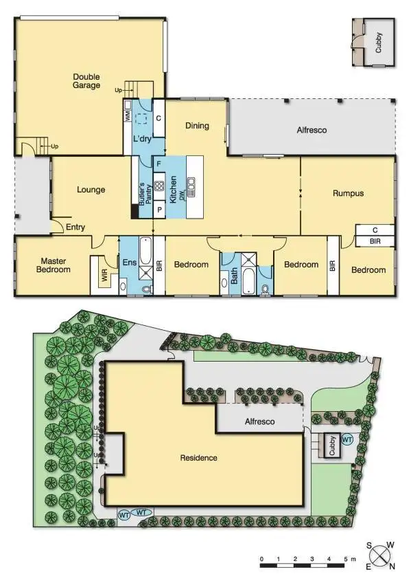 Floorplan of Homely house listing, 1 Lorikeet Court, Diamond Creek VIC 3089