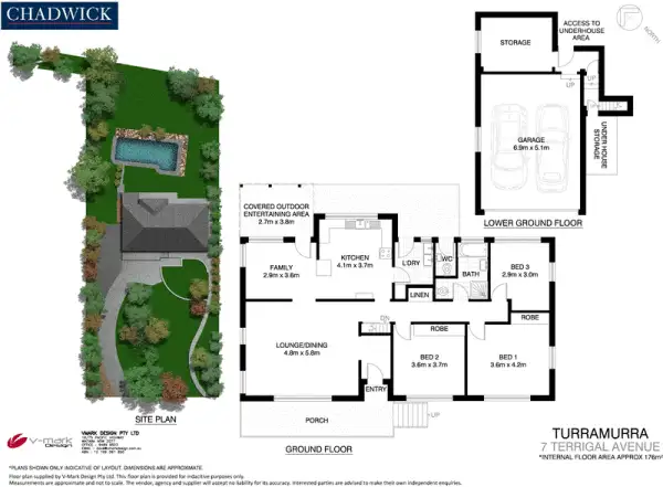 Floorplan of Homely house listing, 7 Terrigal Avenue, Turramurra NSW 2074