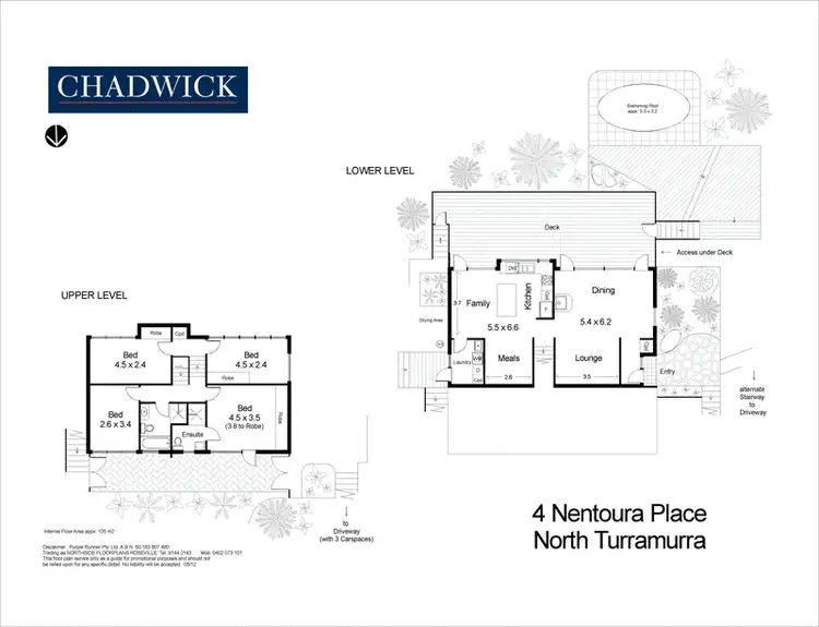 Floorplan of Homely house listing, 4 Nentoura Place, North Turramurra NSW 2074
