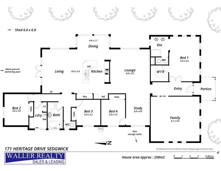 Floorplan of Homely house listing, 171 Heritage Drive, Sedgwick VIC 3551