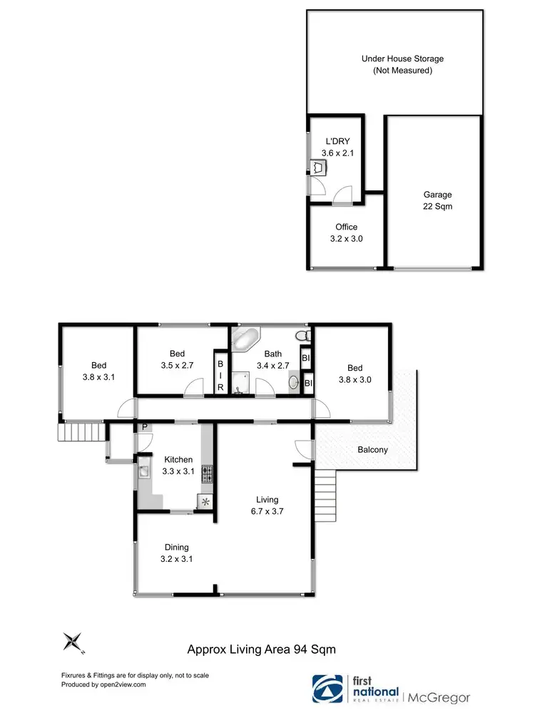 Floorplan of Homely house listing, 13 Parramore Street, Rosetta TAS 7010